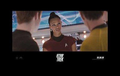 Star Trek XI - style S Movie Poster Print