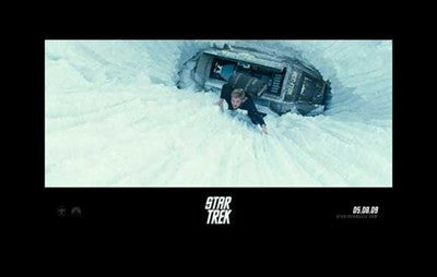 Star Trek XI - style V Movie Poster Print