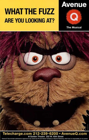 Avenue Q (Broadway) - style C Movie Poster Print