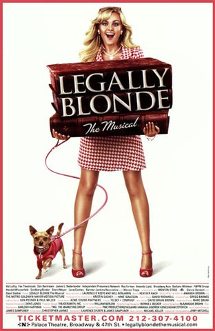 Legally Blonde - The Musical (Broadway) Movie Poster Print
