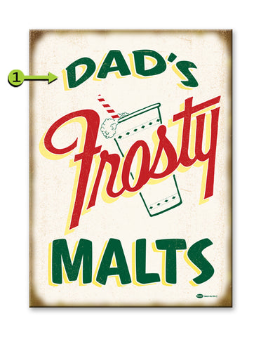 Frosty Malts Metal 23x31