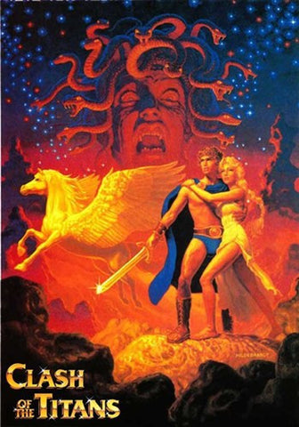 Clash of the Titans, c.1981 - style E Movie Poster Print