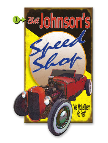 Speed Shop Wood 23x39