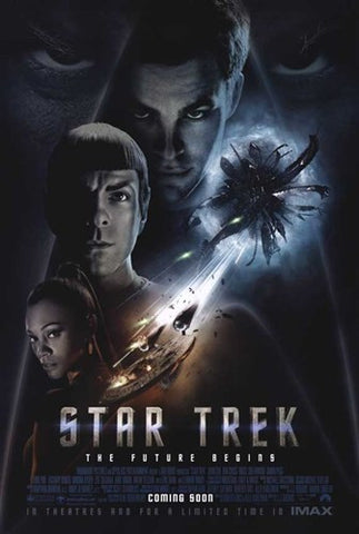 Star Trek XI - style AC Movie Poster Print