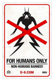 District 9 - style D Movie Poster Print