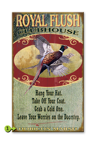 Royal Flush Metal 28x48