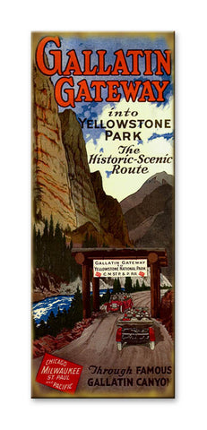 Gallatin Gateway Wood 17x44