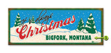 It's Always Christmas Metal 17x44