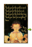 Prayer Sign Wood 18x30