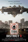 District 9 - style E Movie Poster Print