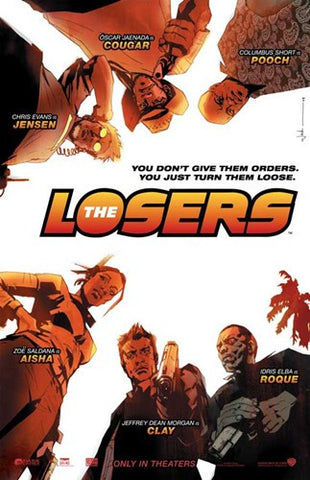 The Losers - style A Movie Poster Print