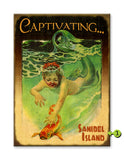 Captivating (with fish) Metal 23x31