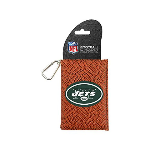 NFL New York Jets Classic Football ID Holder, One Size, Brown