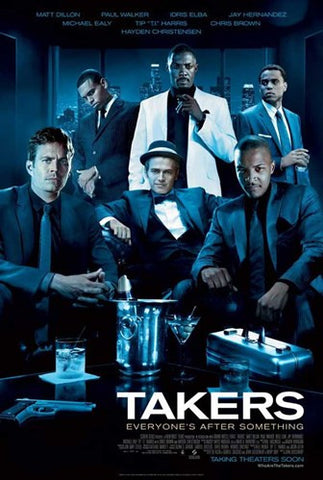 Takers - style A Movie Poster Print