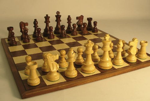 Sheesham French on Walnut Chess Board