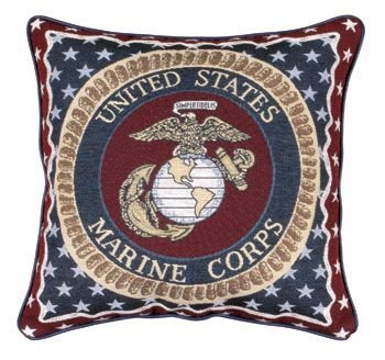 US Marines Pillow 17 x 17