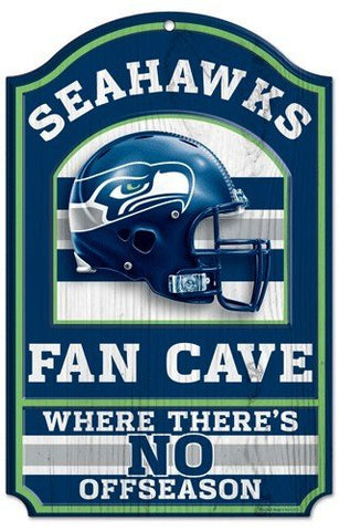 WinCraft NFL Seattle Seahawks 06057012 Wood Sign, 11