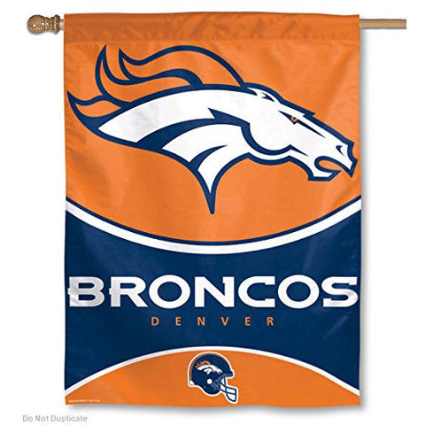NFL Denver Broncos 28-by-40-Inch Vertical Flag
