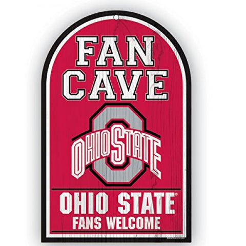 WinCraft NCAA Ohio State Buckeyes Sports Fan Home Decor, Team Color, 11x17