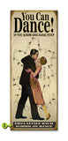 Dance Instructor (Fox Trot) Metal 17x44
