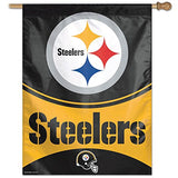 Pittsburgh Steelers Authentic 28"x40" Polyester Indoor/Outdoor Banner Flag Wincraft