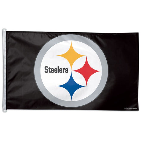 WinCraft NFL Pittsburgh Steelers WCR78921012 Team Flag, 3' x 5'