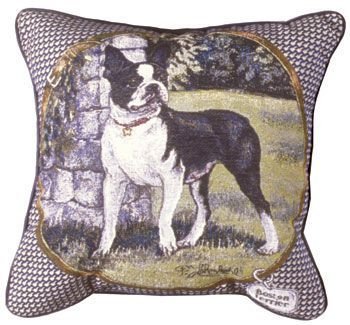 Simply Boston Terrier Pillow