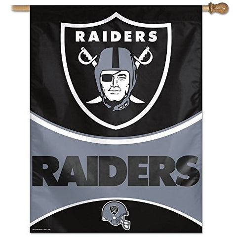 NFL Oakland Raiders 27-by-37-Inch Vertical Flag