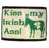 Kiss My Irish (Donkey) 16" x 11" Bar Towel