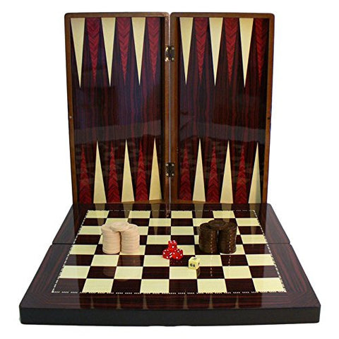 World Wise Imports Backgammon Set 16