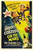 Abbott and Costello Go to Mars, c.1953 Movie Poster Print