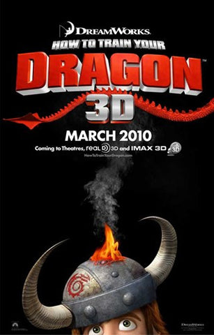 How to Train Your Dragon - style A Movie Poster Print