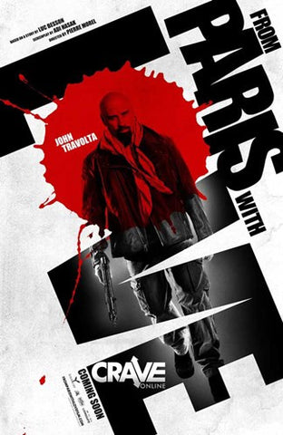 From Paris with Love - style B Movie Poster Print