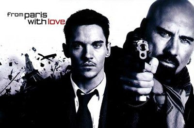 From Paris with Love - style D Movie Poster Print