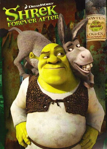 Shrek Forever After - style B Movie Poster Print