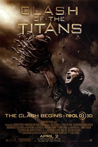 Clash of the Titans - Style E Movie Poster Print