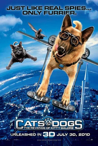 Cats and Dogs: The Revenge of Kitty Galore - style A Movie Poster Print