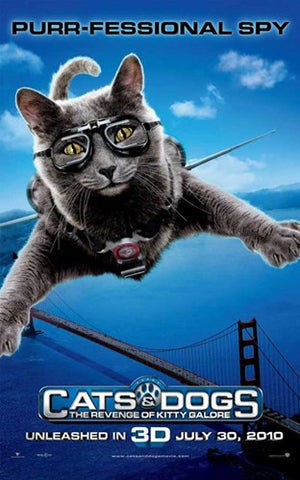 Cats and Dogs: The Revenge of Kitty Galore - style C Movie Poster Print