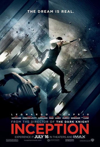 Inception - Style E Movie Poster Print