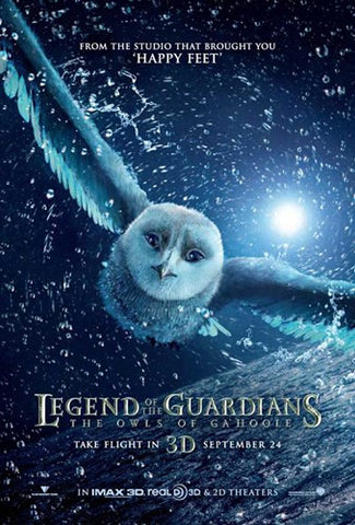 The Legend of the Guardians: The Owls of Ga'Hoole Movie Poster Print