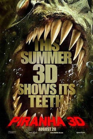 Piranha 3D Movie Poster Print
