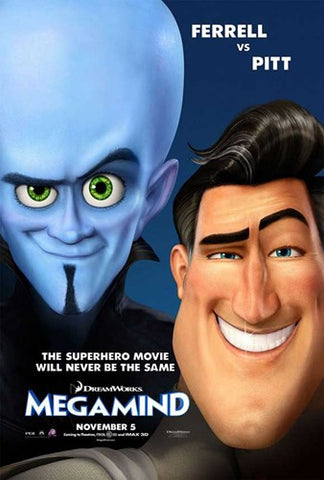 Megamind - Style B Movie Poster Print