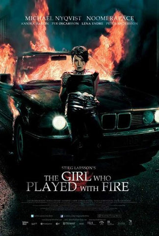 The Girl Who Played with Fire Movie Poster Print