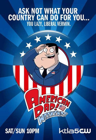 American Dad - Style B Movie Poster Print