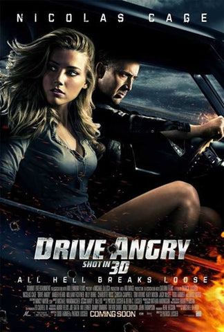 Drive Angry Movie Poster Print