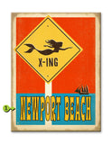 Mermaid Crossing Metal 28x38