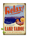 Relax, You've Arrived (Lake) Metal 28x38