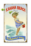 Delightful Days (Hawaii) Wood 18x30