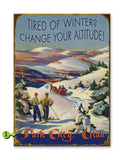 Tired of Winter? Wood 23x31