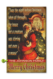 Merry Santa Metal 23x39